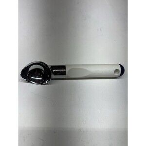 Tupperware Ice Cream Scoop White W/Blue Tip 3045-1 Heavy Vintage 9”